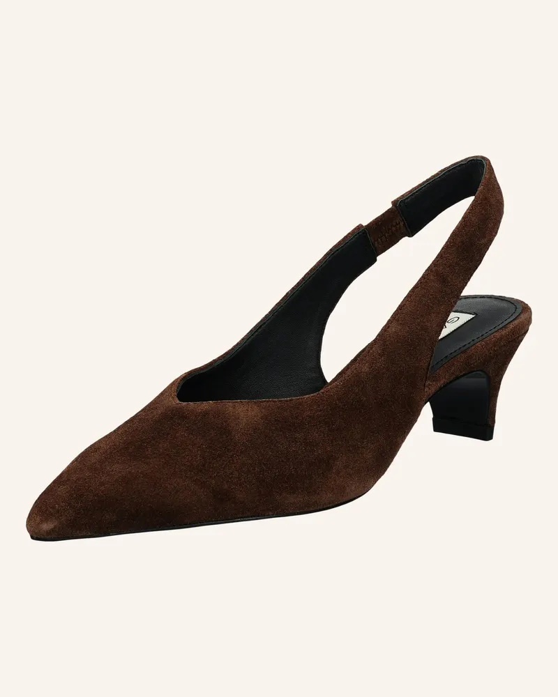 Gant Slingpumps TILLBYE Dunkelbraun