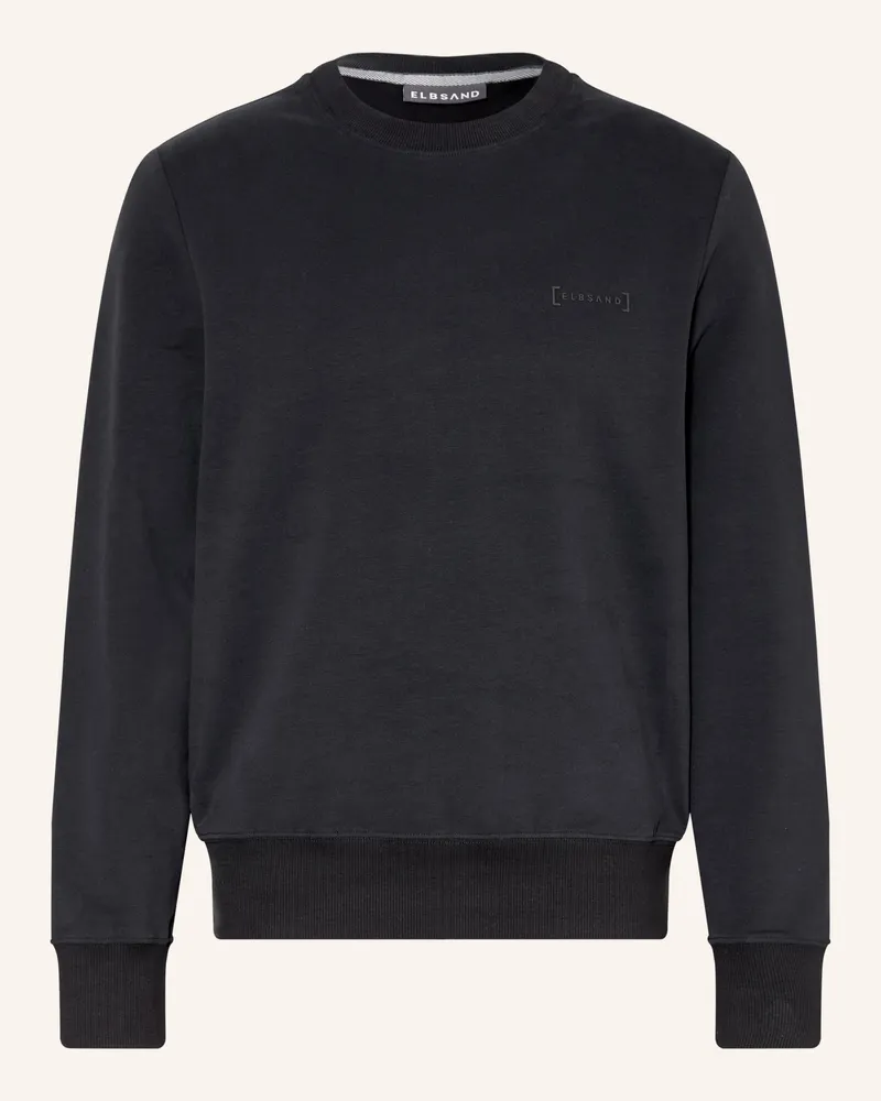ELBSAND Sweatshirt Jannik schwarz Dunkelblau