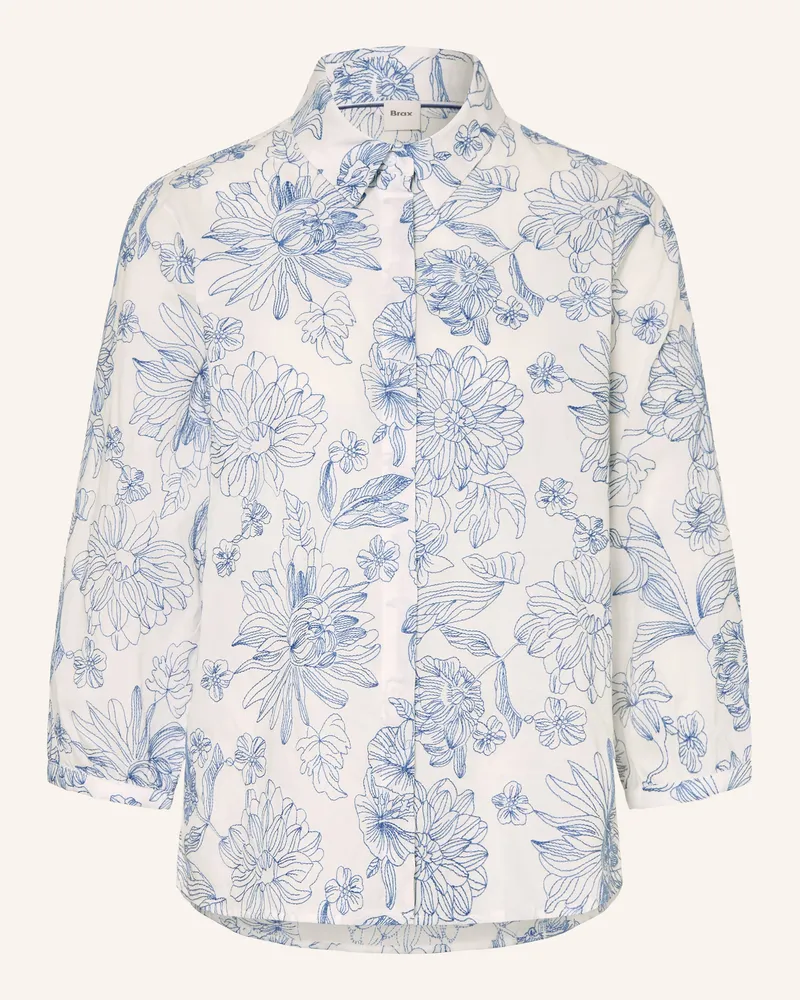 Brax Hemdbluse Vicki Mit 3/4-Arm blau Blau