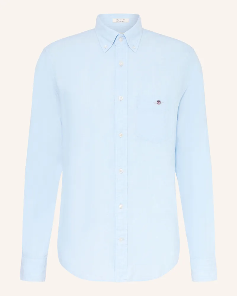 Gant Hemd Regular Fit mit Leinen 450