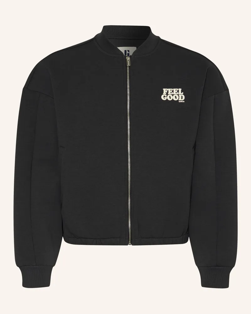 Garcia Jeanswear Sweatjacke grau Dunkelgrau