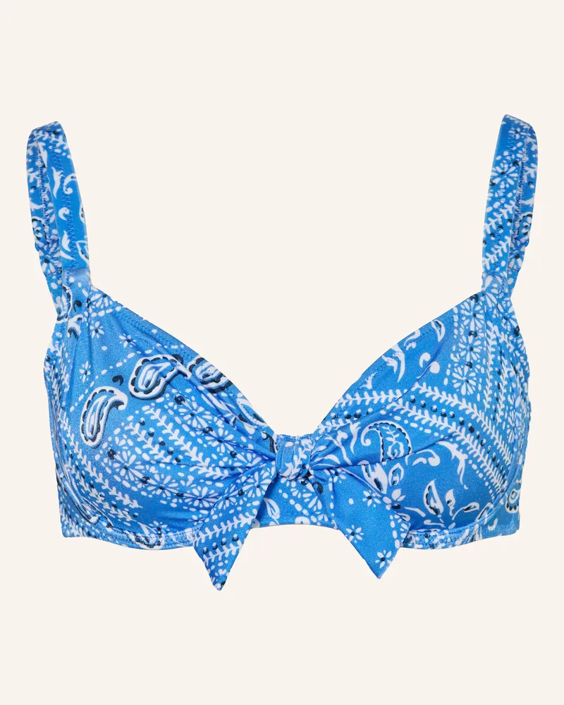Lidea Bügel-Bikini-Top Bandana blau Hellblau
