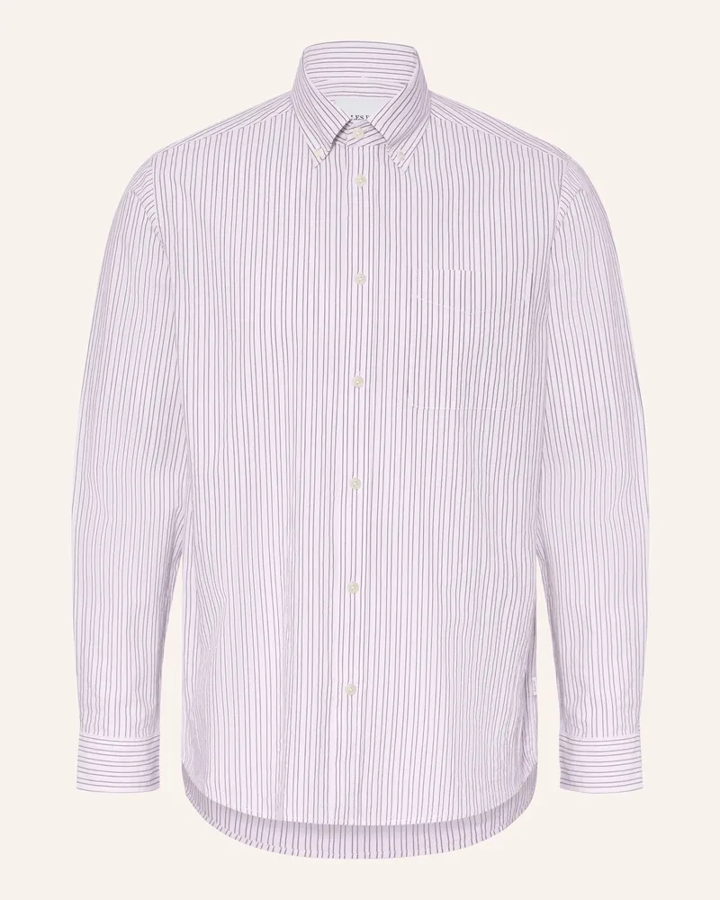 LES DEUX Hemd Kent Comfort Fit rosa Helllila