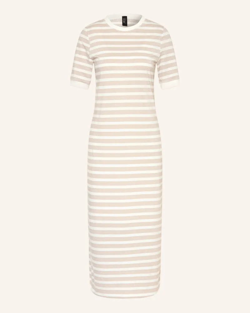 Marc Cain Jerseykleid Mit Glitzegarn gold 414
