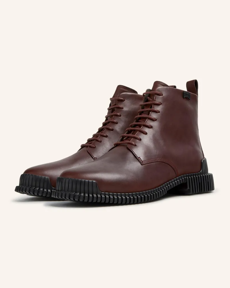 Camper Stiefeletten Pix rot Dunkelrot