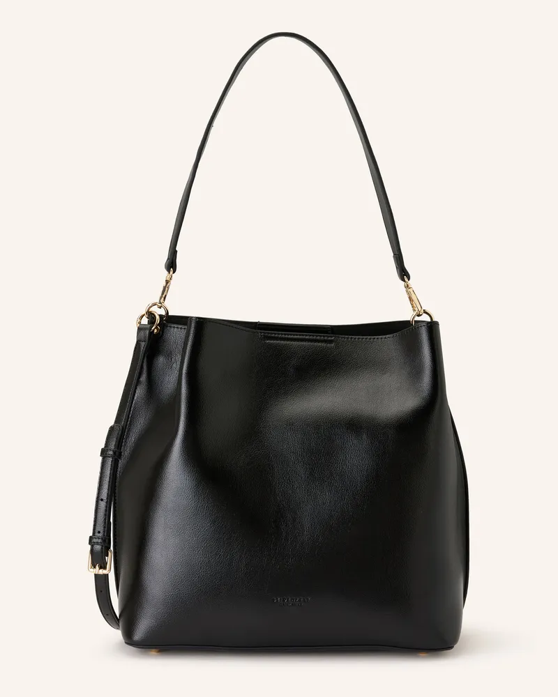 SEIDENFELT Beuteltasche ALUNDA Schwarz