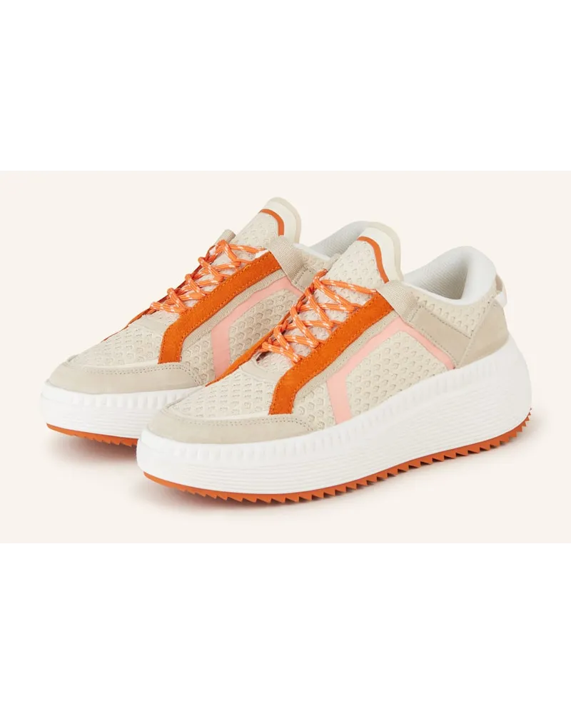 Marc O'Polo Sneaker - BEIGE/ ORANGE Beige