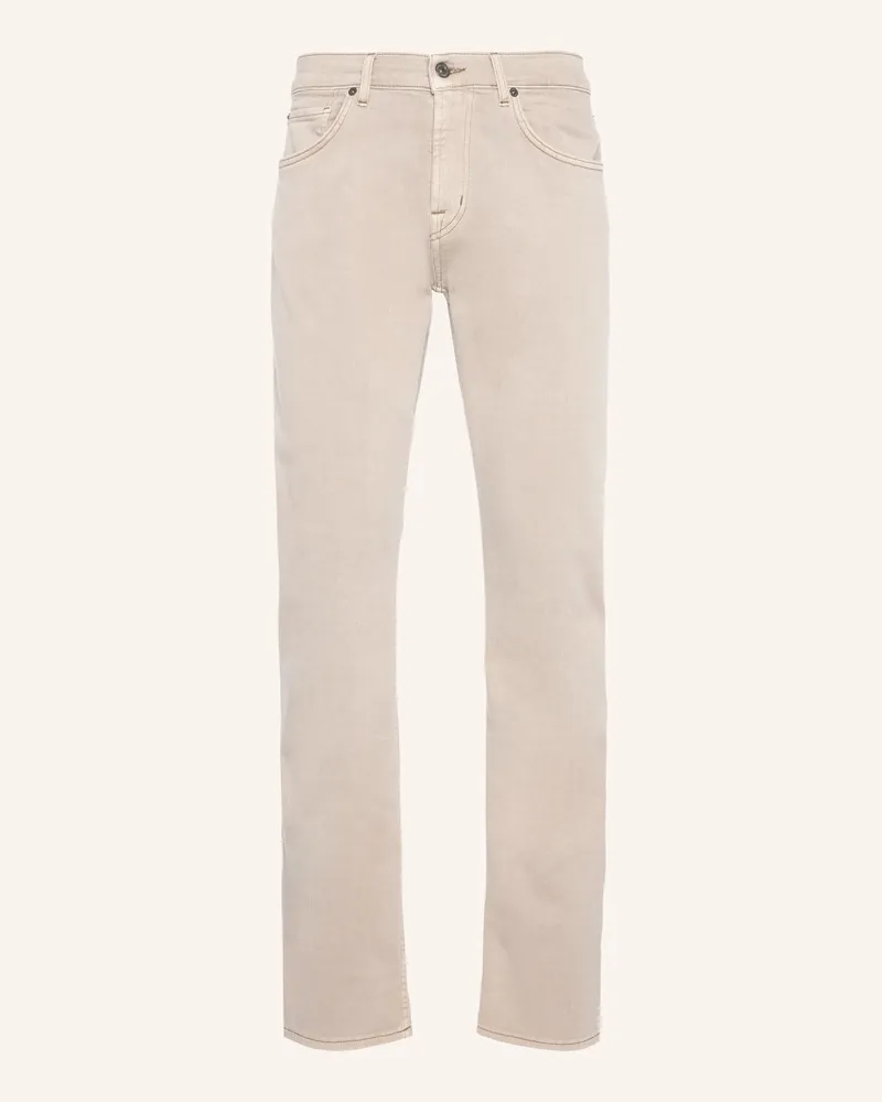 7 for all mankind Jeans THE STRAIGHT Straight Fit Beige