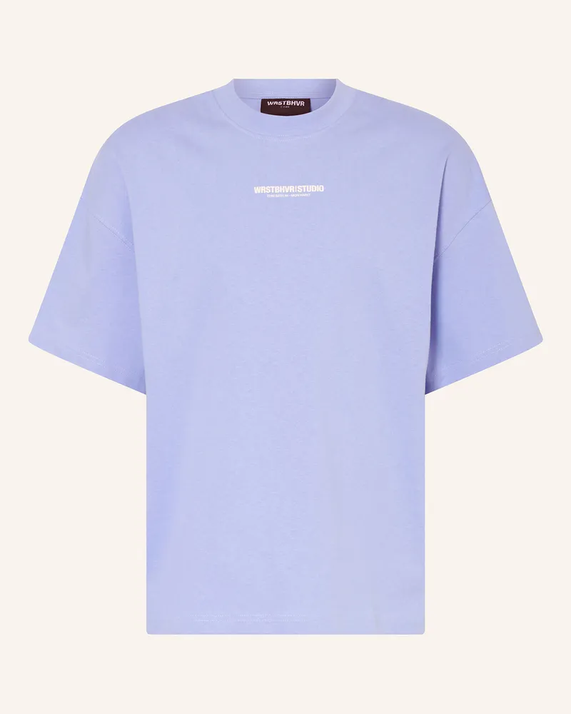 WRSTBHVR T-Shirt STUDIO V10 Hydrangea