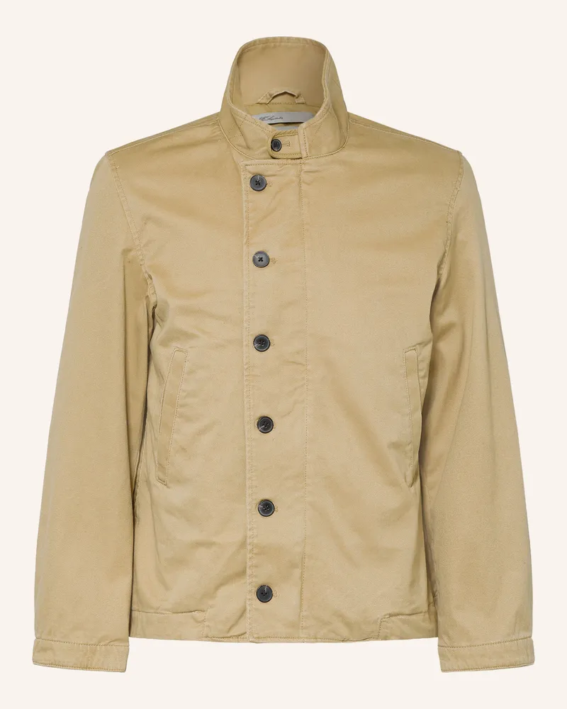 AllSaints Jacke Enfield gruen Camel