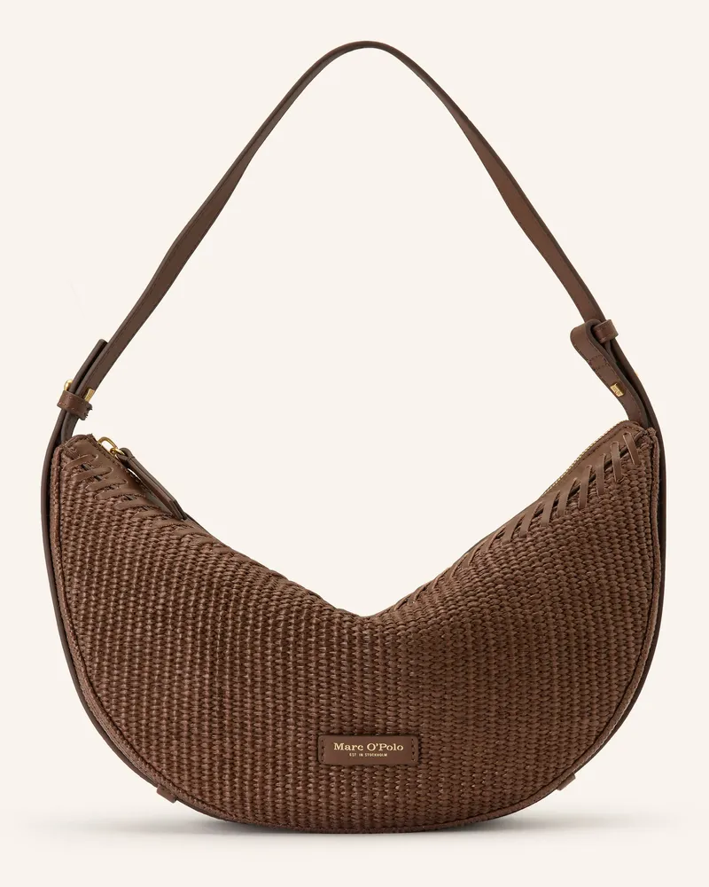 Marc O'Polo Beuteltasche Emmi braun Dunkelbraun