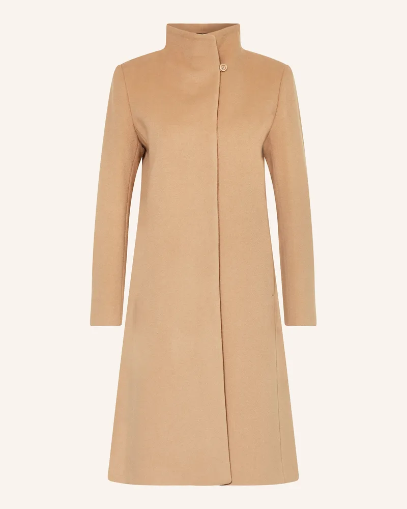 Cinzia Rocca Wollmantel Camel