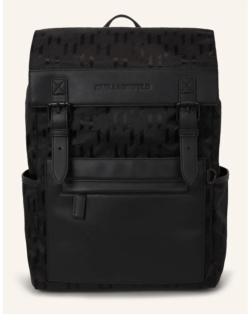 Karl Lagerfeld Rucksack Schwarz