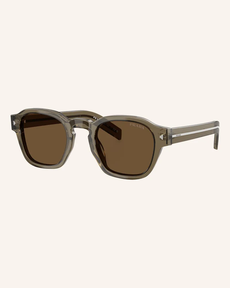 Prada Sonnenbrille pra16s braun Transparent