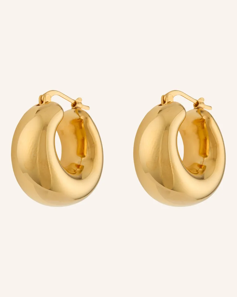 Vanessa Baroni Creolen gold Gold