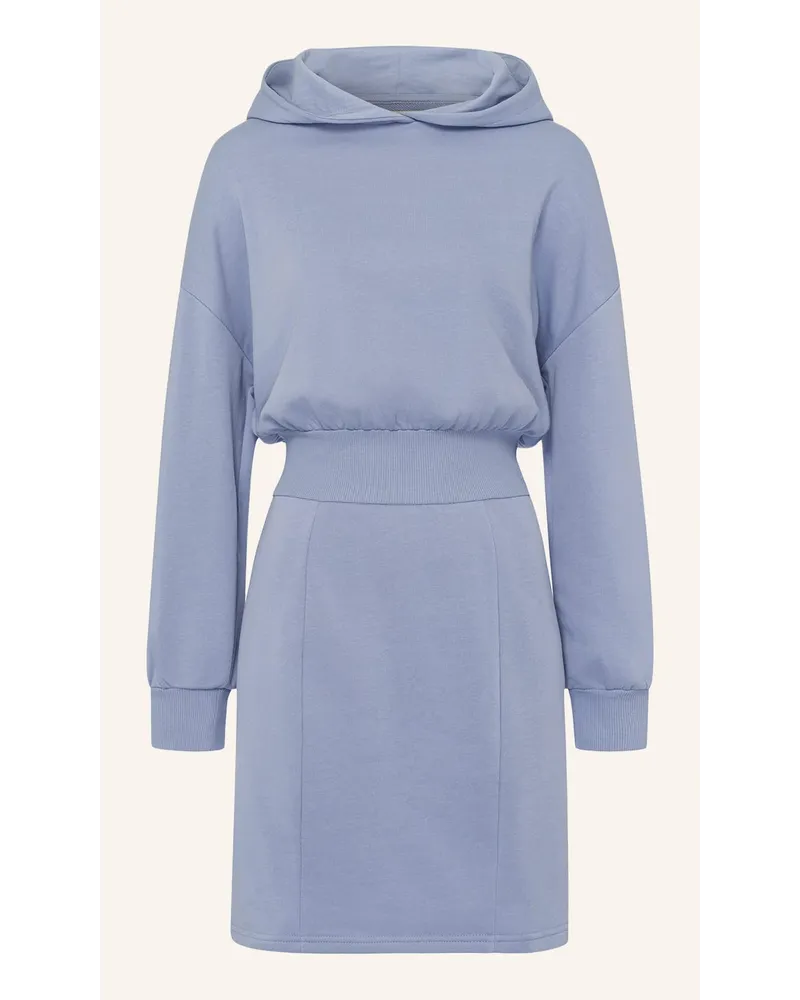 Les Lunes Hoodie-Kleid CHARLIE Blau