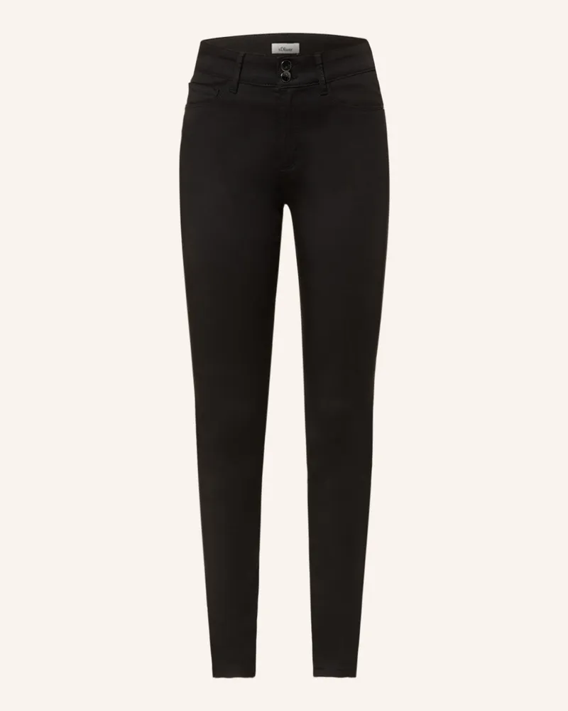 S.Oliver Skinny Jeans Izabell schwarz 9999