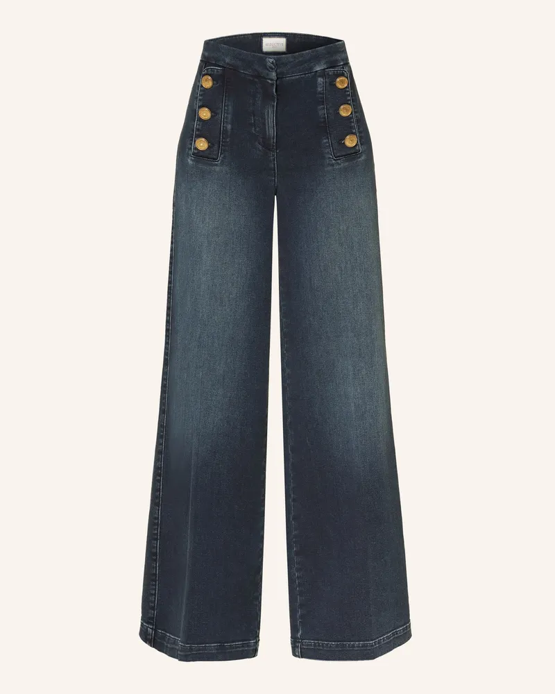 SEDUCTIVE  Wide Leg Jeans Bridget blau 885
