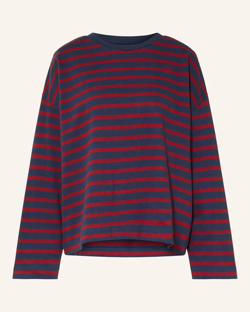 Lollys Laundry Longsleeve Demill rot Dunkelrot