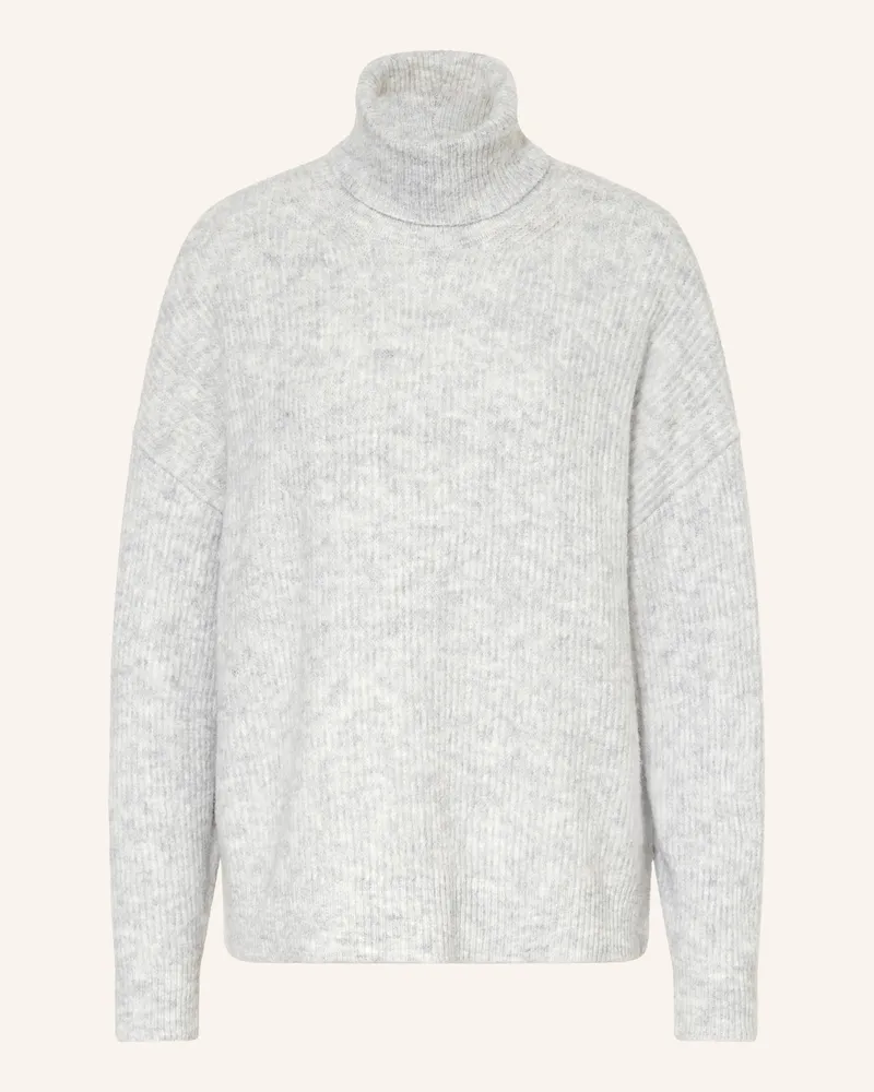 Rich&Royal Rollkragenpullover Hellgrau