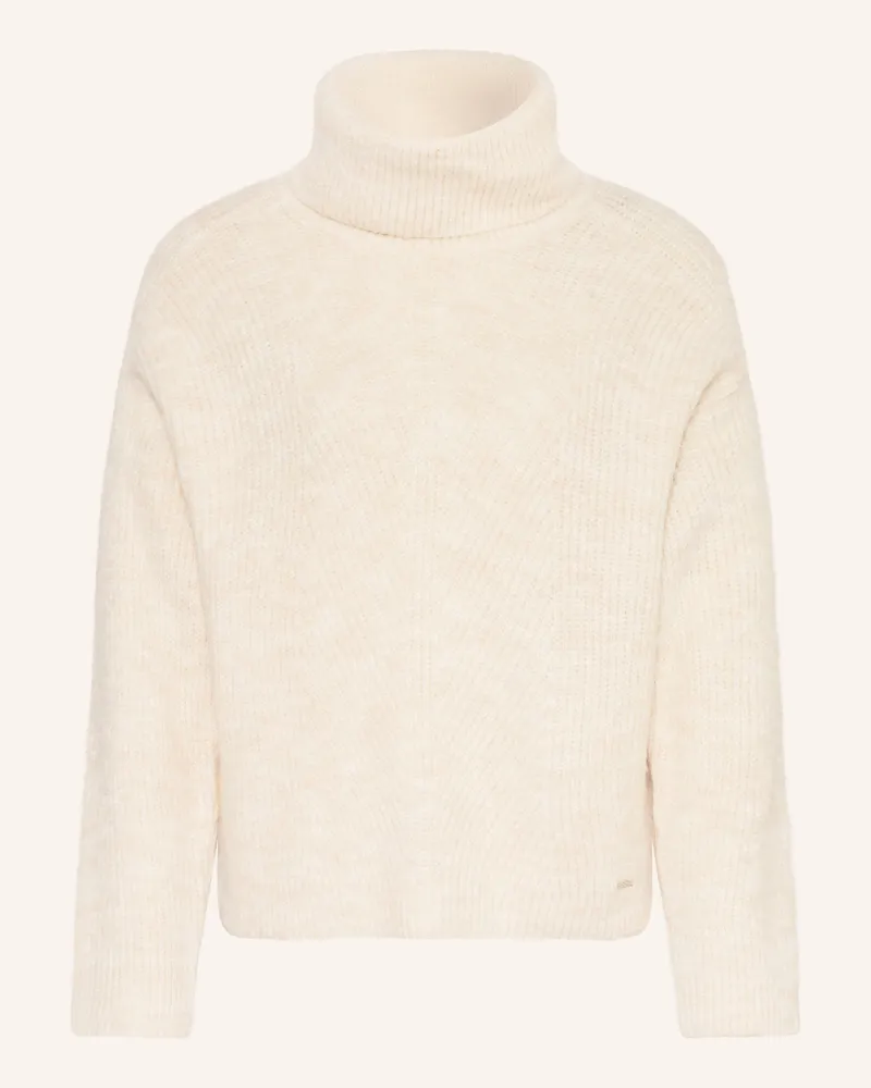 More & More Rollkragenpullover Creme