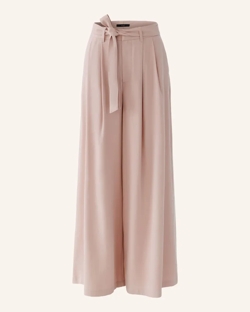 Oui  Marlenehose rosa Rosé