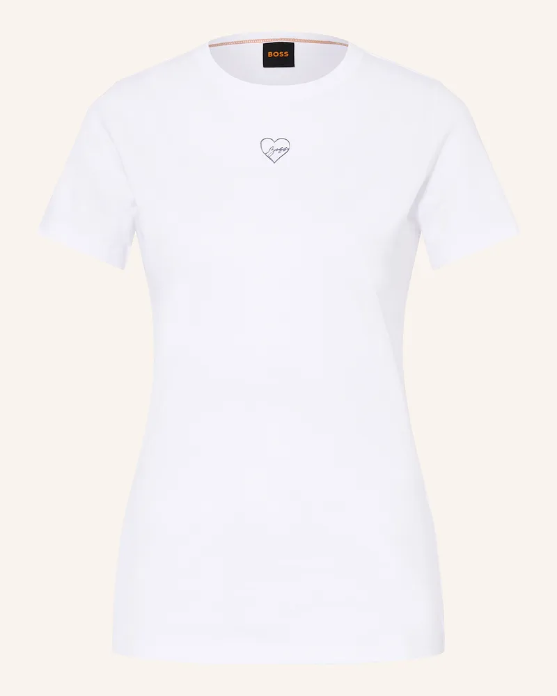HUGO BOSS T-Shirt ELOGO Weiss