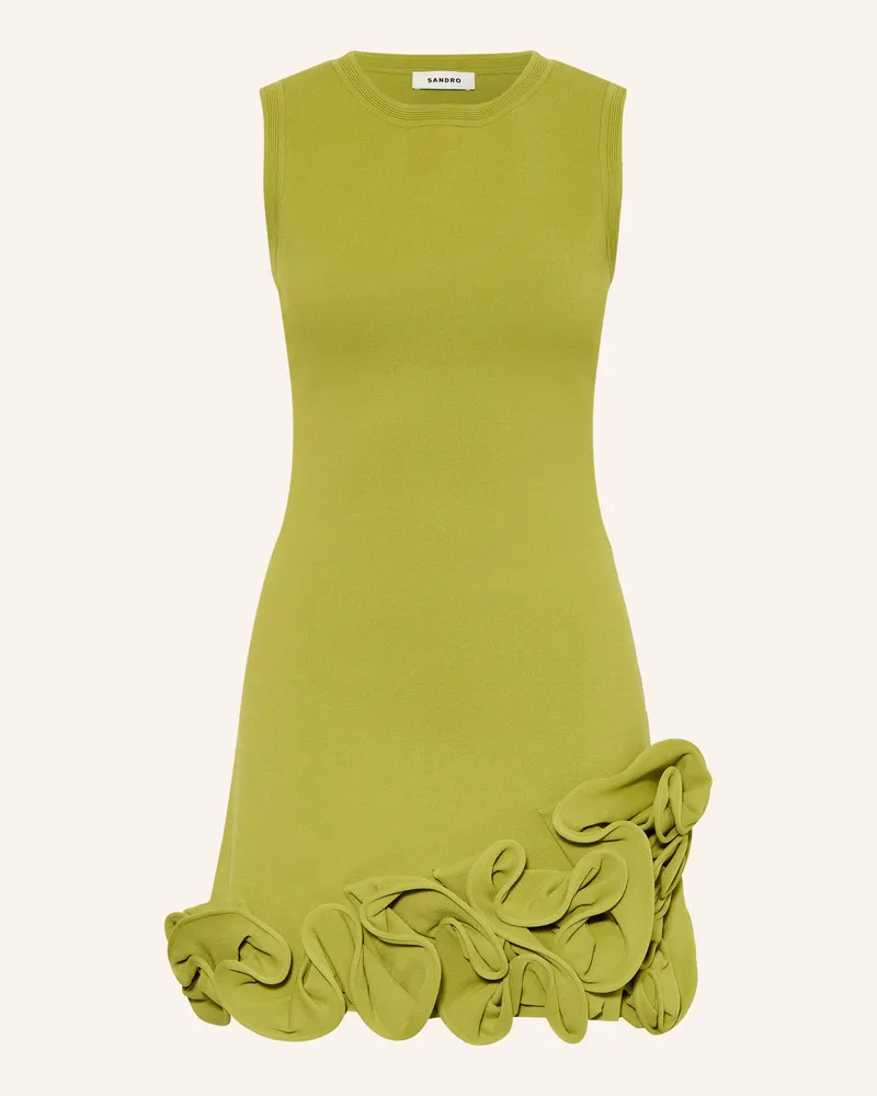 Sandro Cocktailkleid gruen Oliv