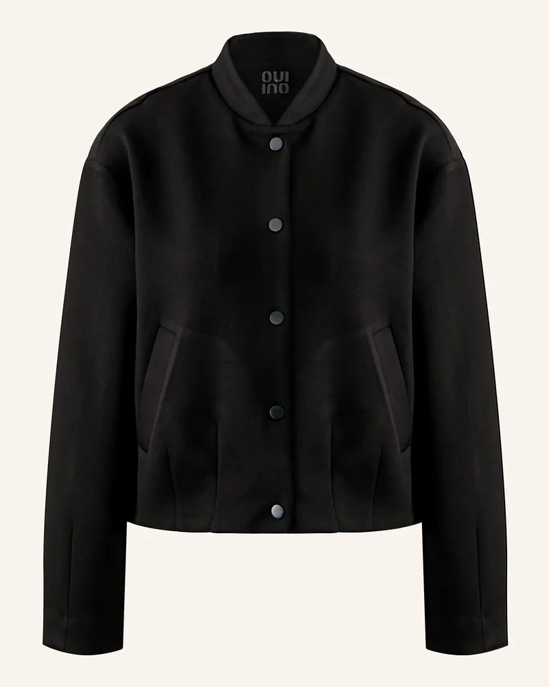 Oui  Blouson Schwarz