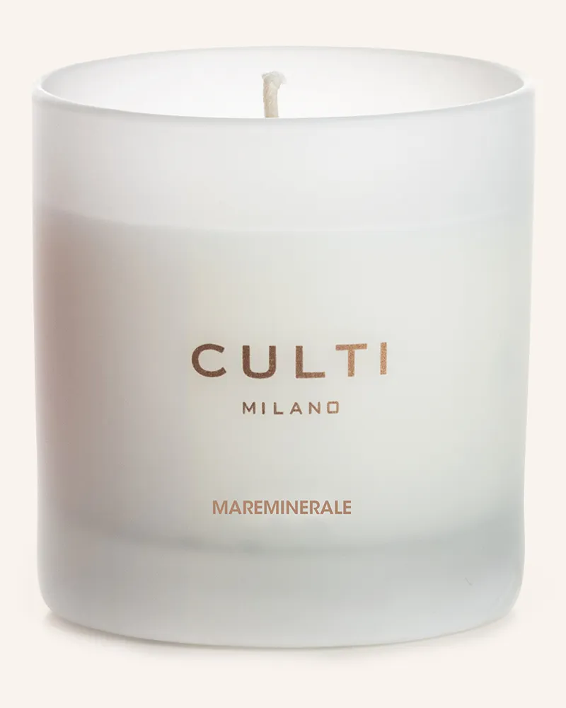 Culti Duftkerze Mareminerale weiss Weiss