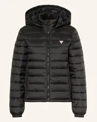 Guess Steppjacke Schwarz