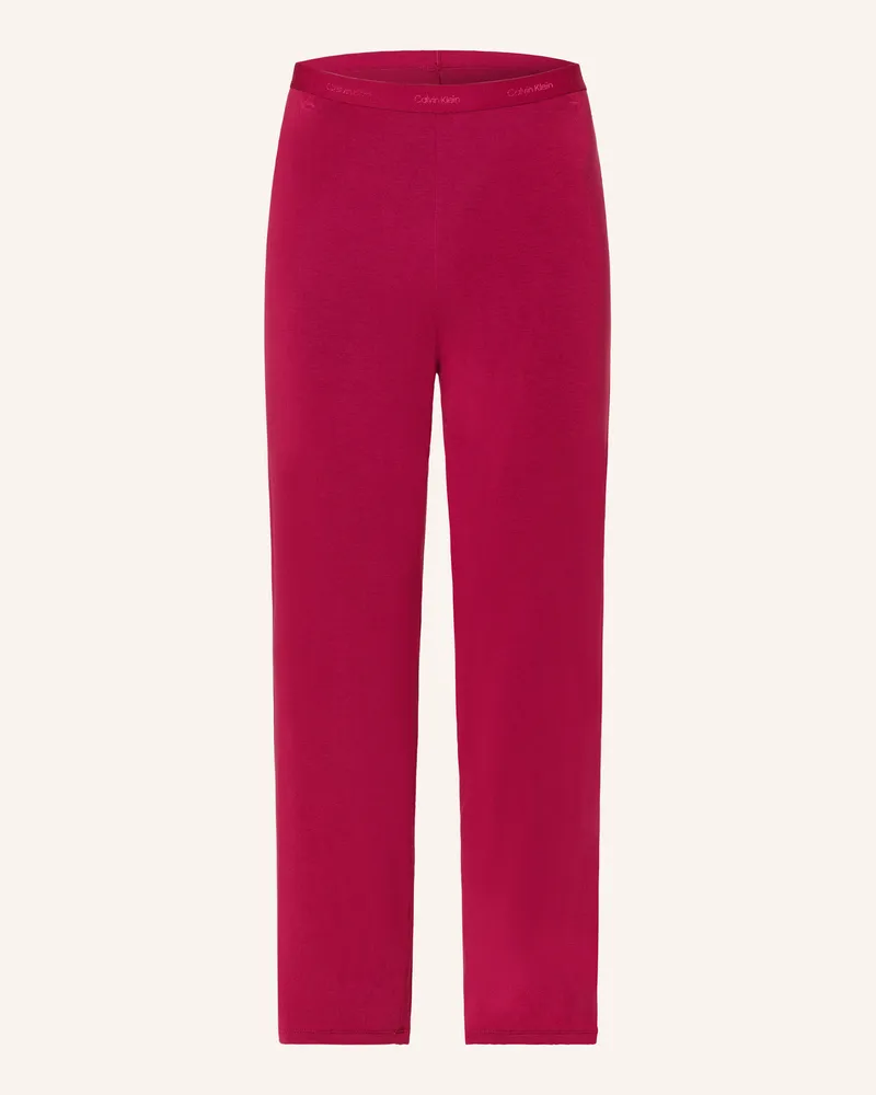 Calvin Klein Schlafhose Ultra Soft Modal rot Fuchsia