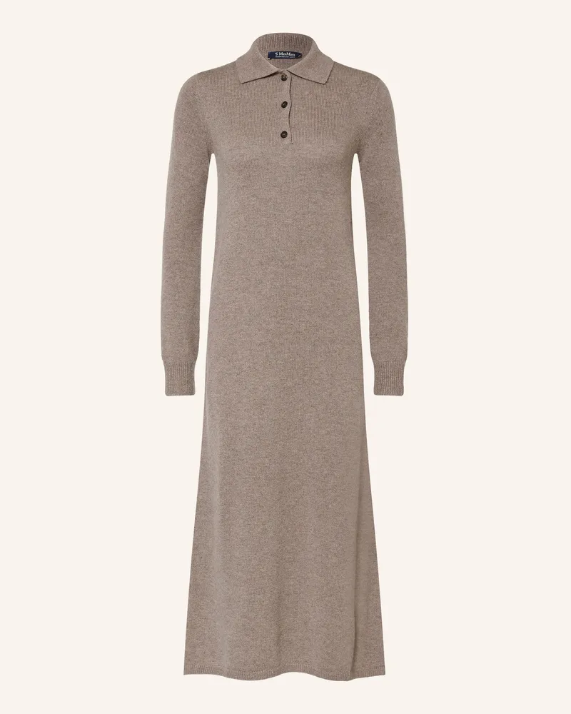 Max Mara Strickkleid Onore beige Hellbraun