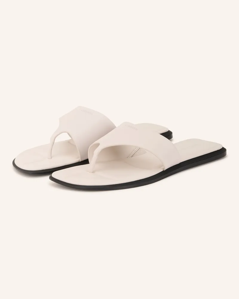 Calvin Klein Zehentrenner weiss Creme