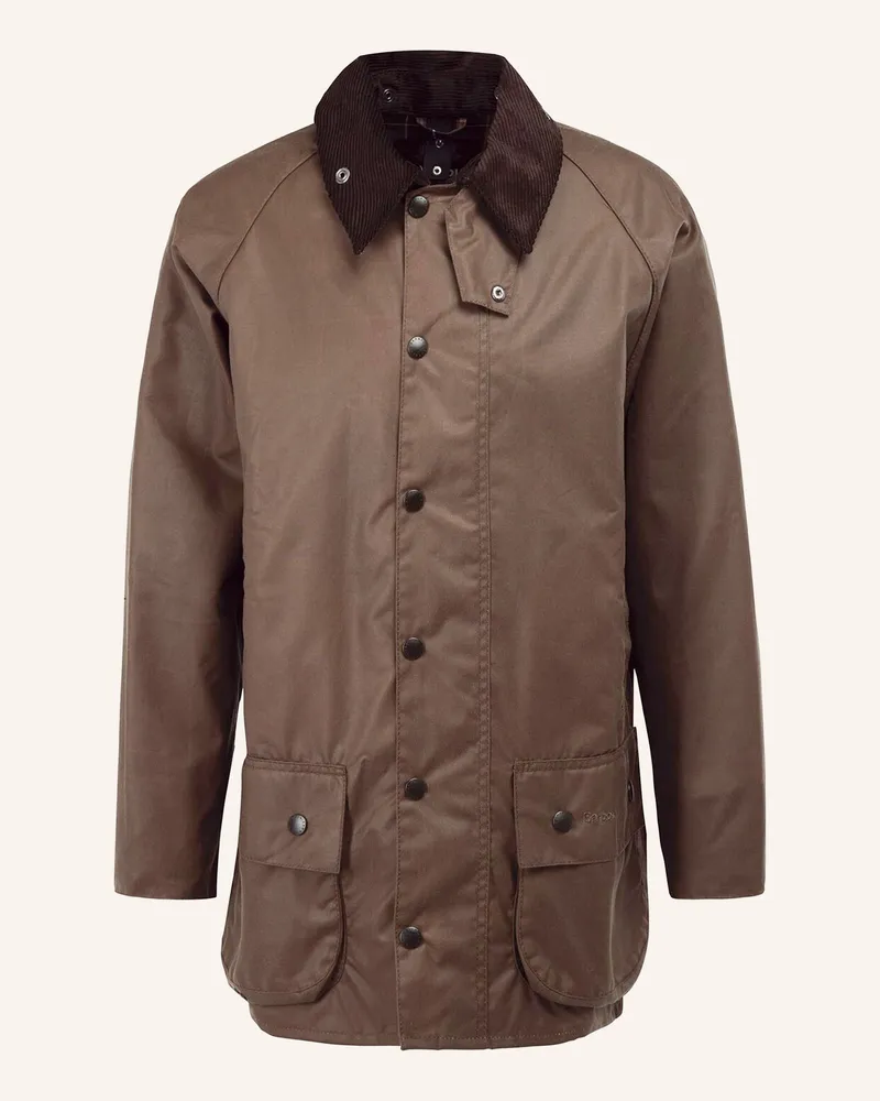 Barbour Fieldjacket Beaufort Wax braun Braun