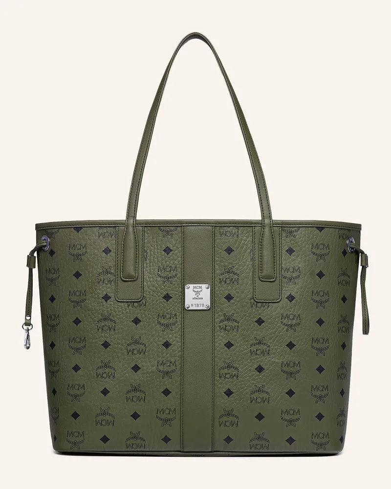 MCM Shopper LIZ VI mit Pouch Oliv