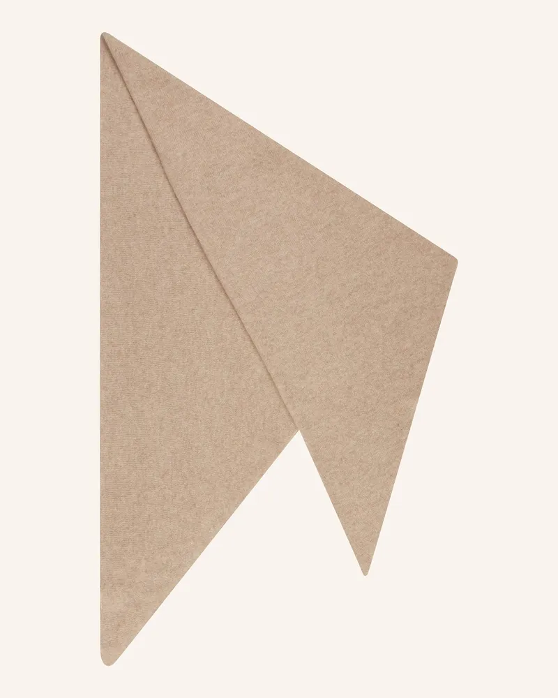 S. Marlon Dreieckstuch aus Cashmere Beige