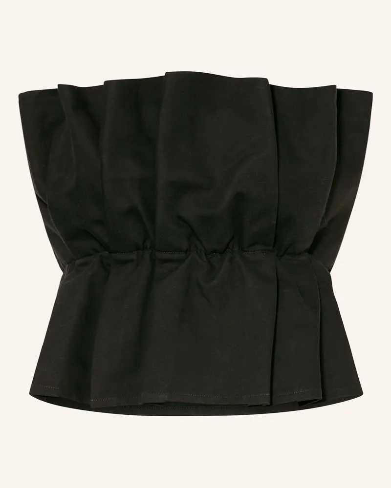 SoSUE Cropped-Top Schwarz