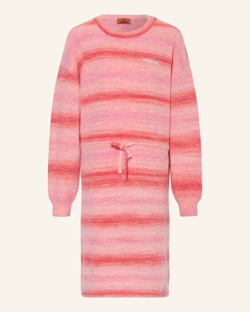 Missoni Strickkleid mit Alpaka Pink
