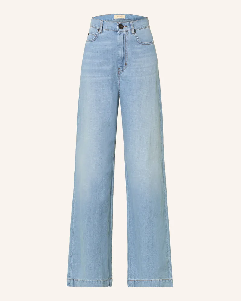 Max Mara Wide Leg Jeans Latino blau 006
