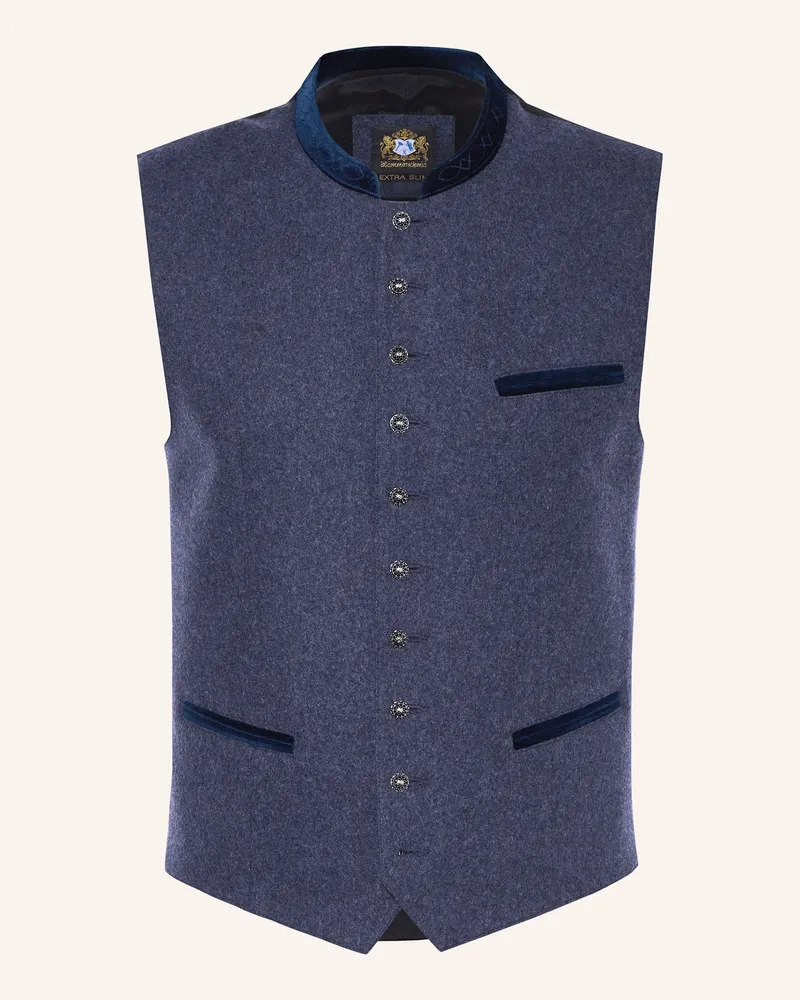 Hammerschmid Trachtenweste MANUEL Extra Slim Fit Dunkelblau
