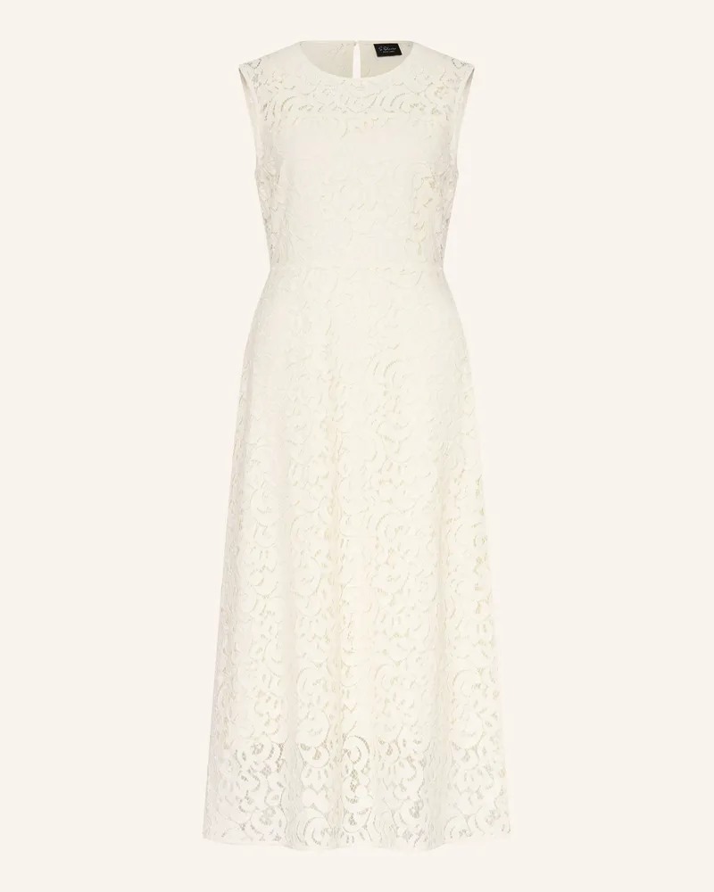 S.Oliver Spitzenkleid Weiss