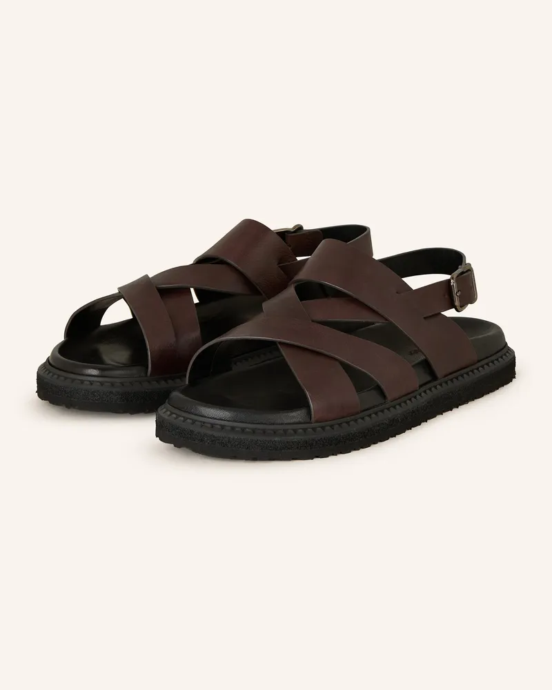 Cordwainer Sandalen Dunkelbraun