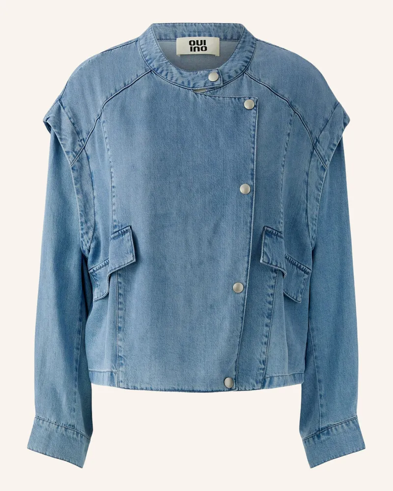 Oui  Jacke In Jeansoptik blau 5500