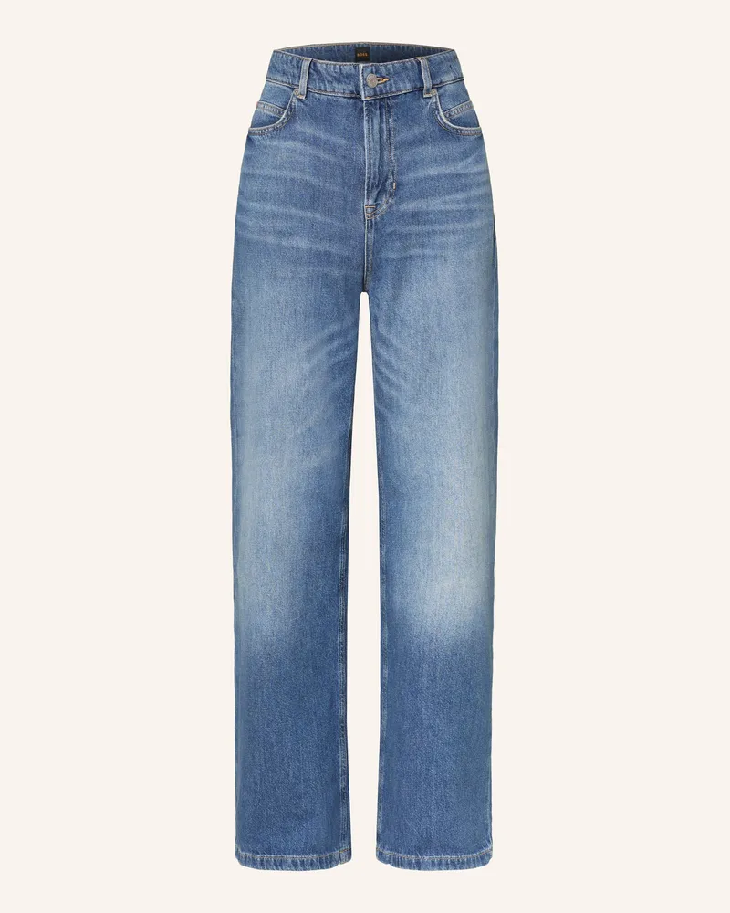 HUGO BOSS Straight Jeans Marlene blau 431