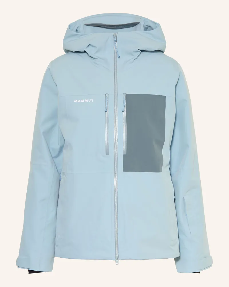 Mammut Skijacke Stoney blau Hellblau