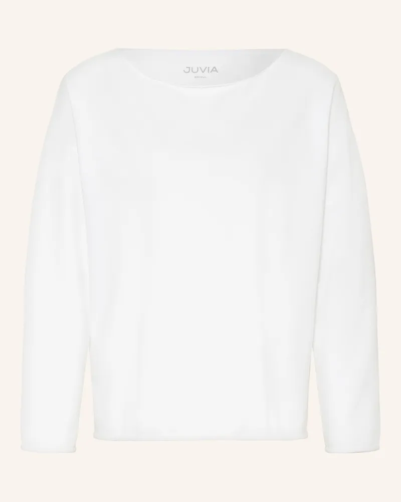 Juvia Oversized-Sweatshirt JUDI Weiss