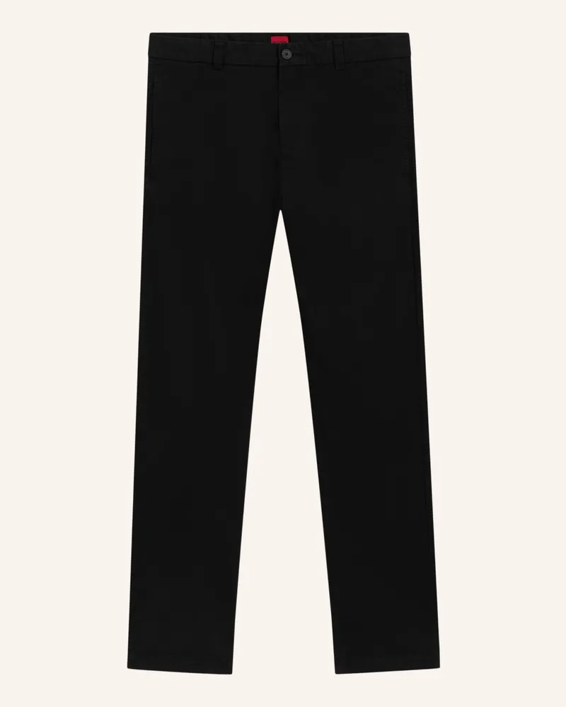 HUGO BOSS Casual Hose DAVID251D Slim Fit Schwarz