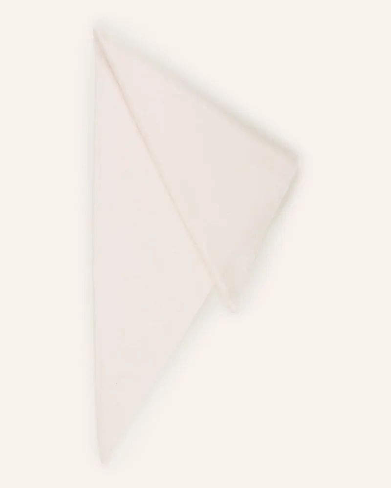 Darling Harbour Dreieckstuch Aus Cashmere weiss Creme