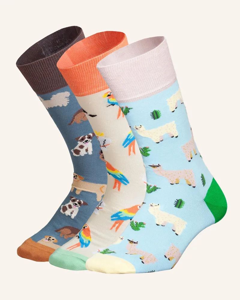 DillySocks Socken Animal Attitude blau Hellblau